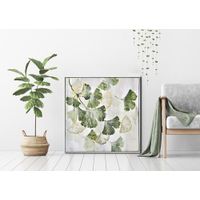 Tableau ginkgo biloba vert - Visuel 1